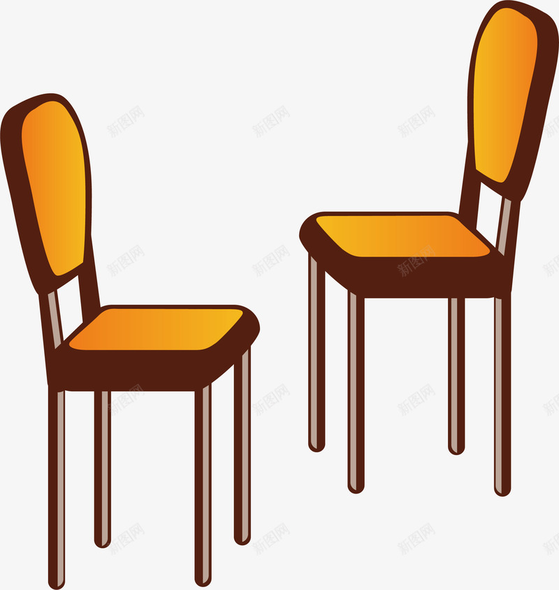 椅子现代欧式家居png免抠素材_新图网 https://ixintu.com 家庭设计 户型 木椅 木质 欧式家居 欧式设计 现代欧式家居