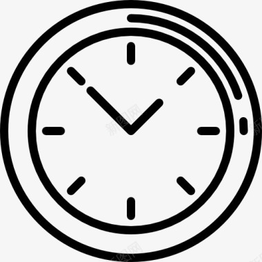 墙上的时钟图标图标