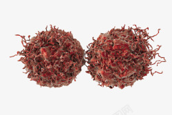 健康的细胞病毒3D立体插画高清图片