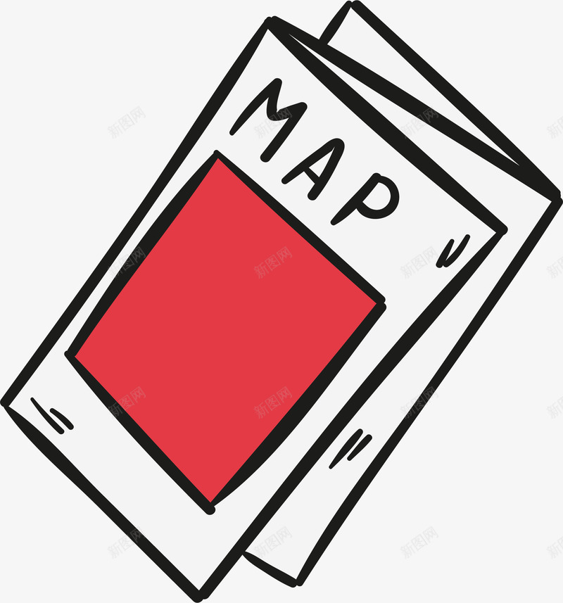 手绘地图旅行必备装饰用品png免抠素材_新图网 https://ixintu.com map 出行 地图 度假 手绘 旅行用品 矢量图案