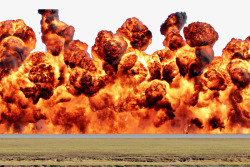 氢弹爆炸核弹爆炸烟雾摄影高清图片