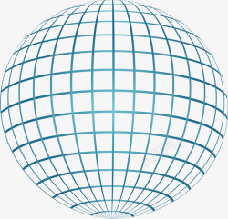 矢量图网状球体绿色科技网状球体高清图片