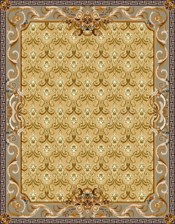 家用毛毯植绒材质欧式地毯图矢量图高清图片