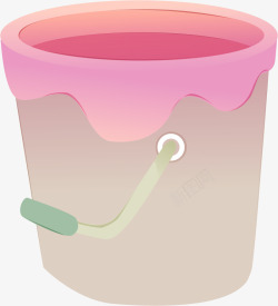 粉色油漆桶粉色油漆桶高清图片