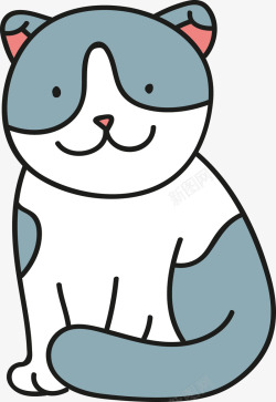 卡通小猫咪素材