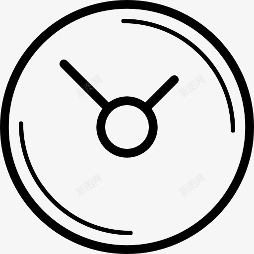 现代手表图标png_新图网 https://ixintu.com 圆形时钟 手表 挂钟 时钟 时间