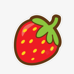 卡通水果图片草莓高清图片