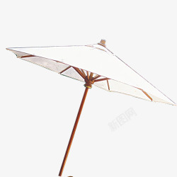 白色雨伞图素材