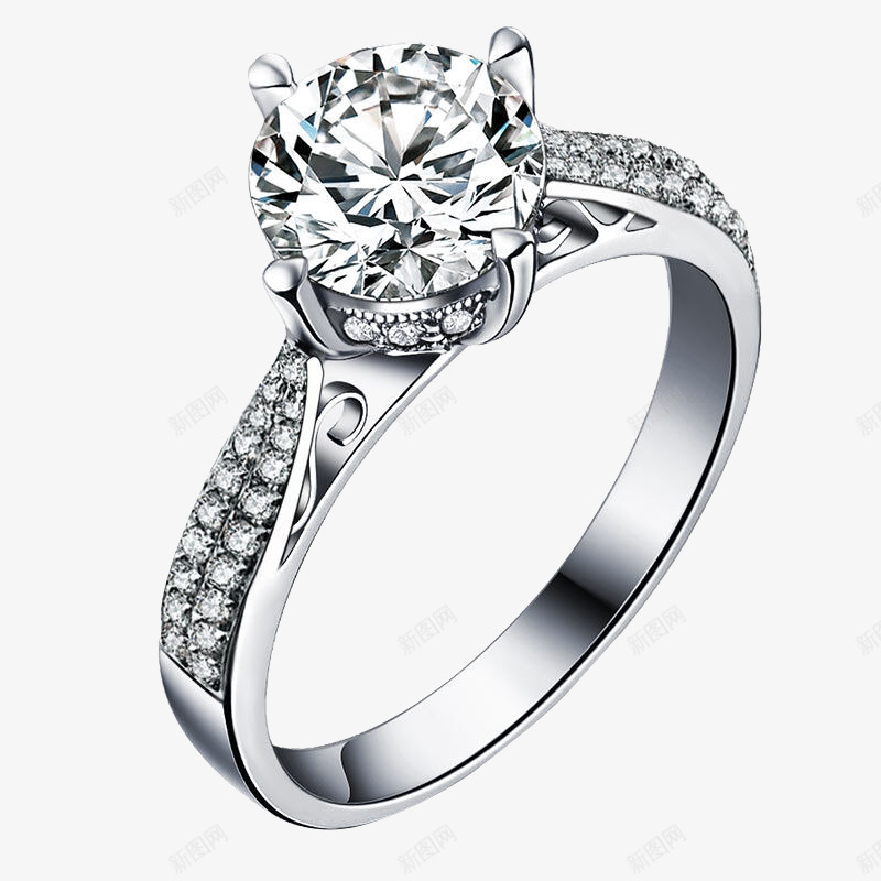 珠宝png免抠素材_新图网 https://ixintu.com 产品实物 情人节 情人节礼物 戒指 结婚戒指 钻戒 钻石
