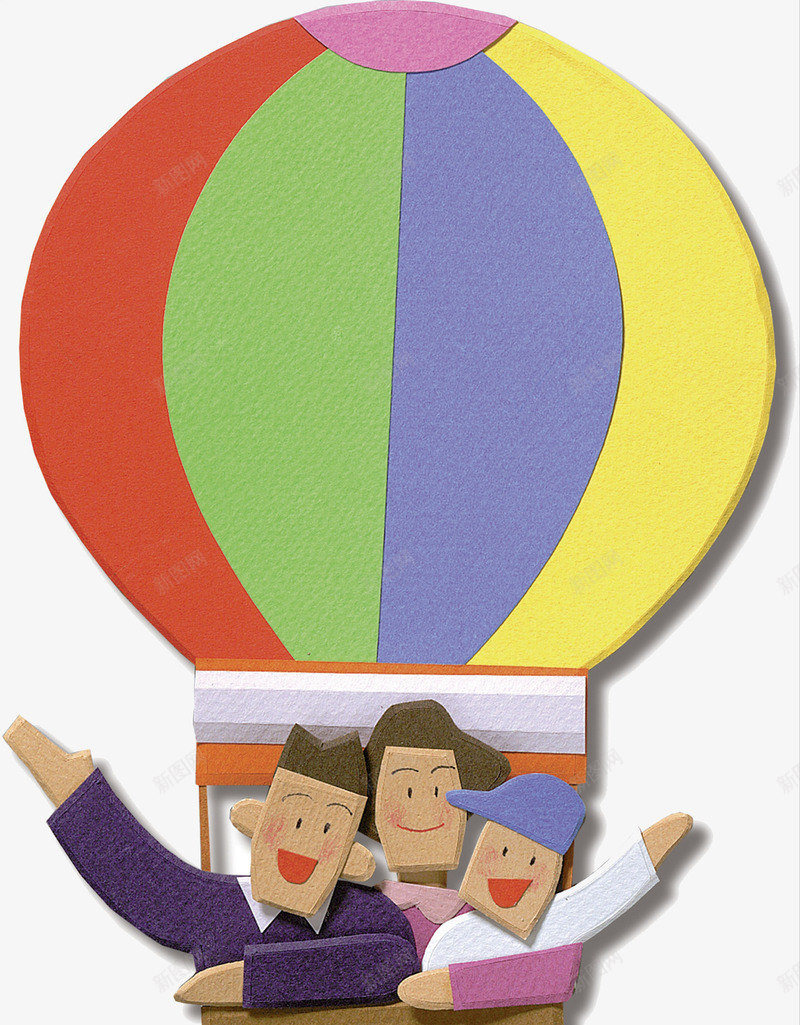 热气球上的一家人png免抠素材_新图网 https://ixintu.com 一家人 一家人手绘 亲人 家人 家庭 幸福 情亲 温暖 温馨 热气球 融洽 血缘 血缘关系