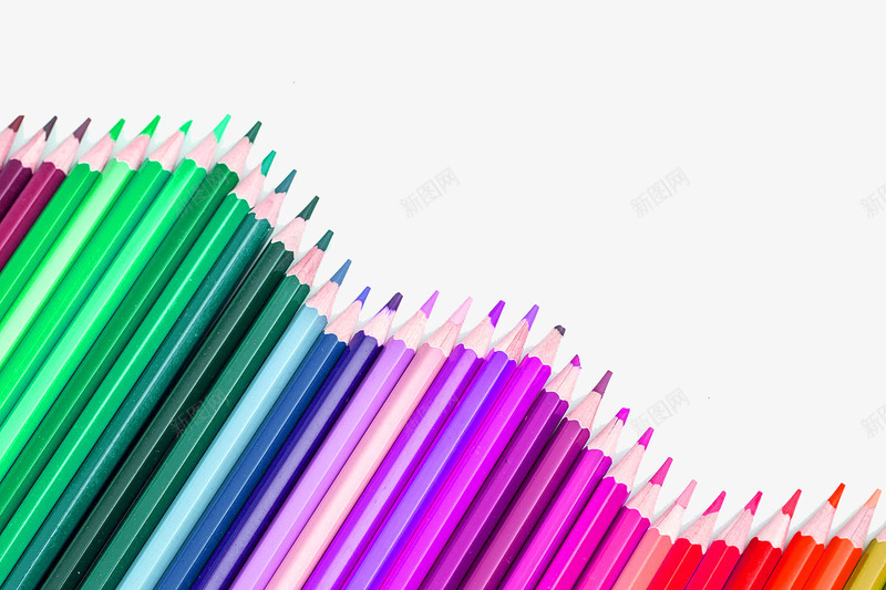 彩色铅笔png免抠素材_新图网 https://ixintu.com 创意拍摄 彩色 彩色铅笔 彩虹 教育 铅笔 铅笔设计
