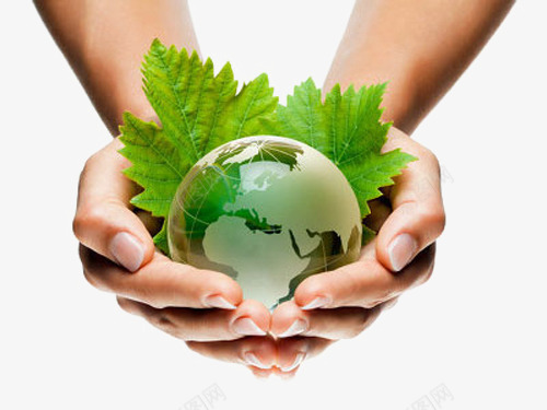 保护地球png免抠素材_新图网 https://ixintu.com 合作 同一个世界 地球 环保 绿色