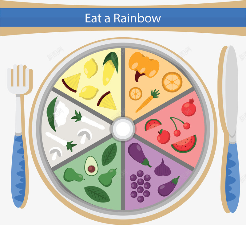 卡通彩虹食物披萨矢量图ai免抠素材_新图网 https://ixintu.com 卡通披萨 彩虹披萨 彩虹食物 披萨 矢量png 食物拼图 矢量图