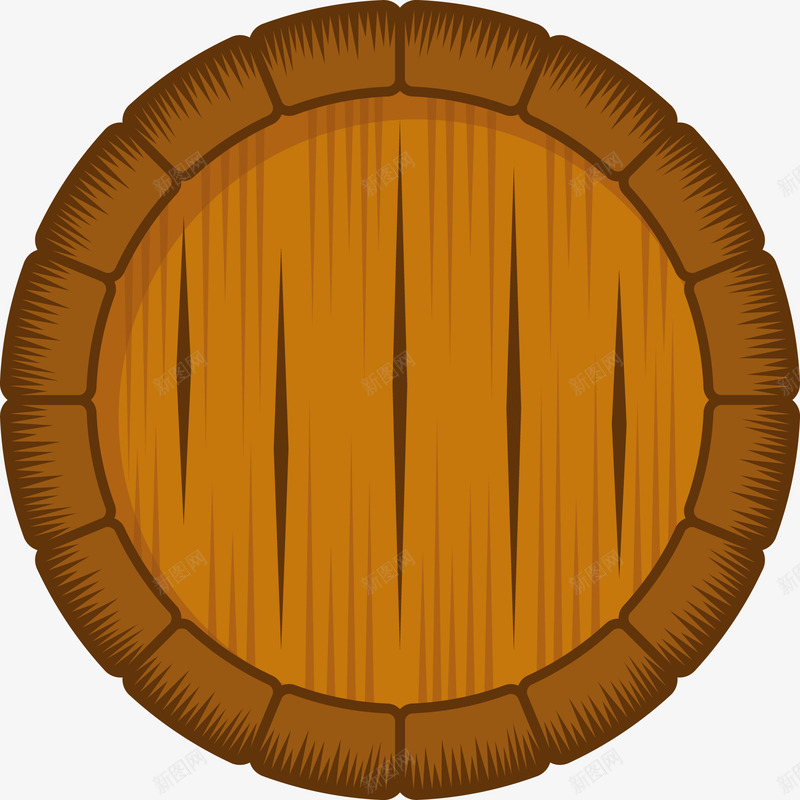 一个圆形褐色木头矢量图eps免抠素材_新图网 https://ixintu.com 一个木头 圆形木头 木头 木头PNG 矢量木头 褐色木头 矢量图