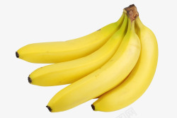 生香蕉一把香蕉摄影高清图片
