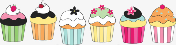 卡通小蛋糕贴纸图案png免抠素材_新图网 https://ixintu.com 卡通小蛋糕 卡通贴纸图案 手绘小蛋糕 蛋糕图案
