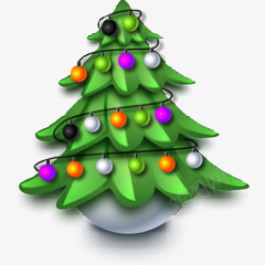 圣诞树彩灯圣诞礼物装饰物图标png_新图网 https://ixintu.com 圣诞树 圣诞礼物 彩灯 装饰物