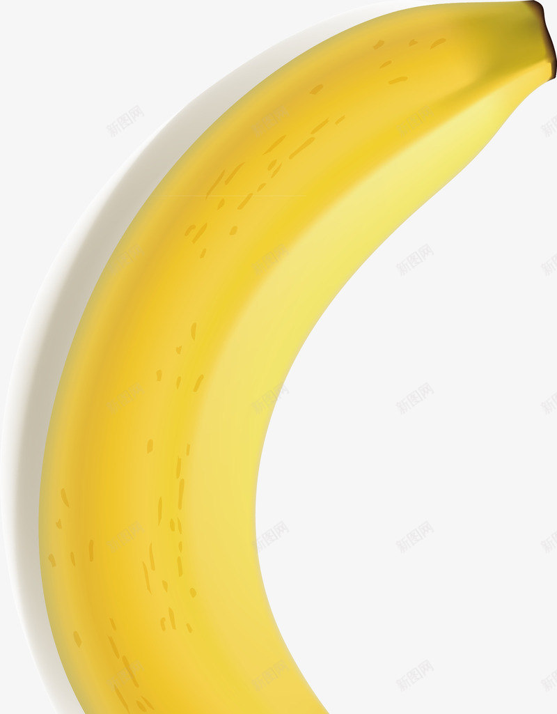 黄色香蕉手绘元素矢量图ai免抠素材_新图网 https://ixintu.com 手绘 水果 香蕉矢量 黄色 矢量图