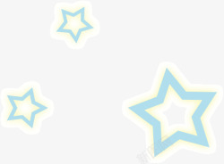镂空星星图案素材