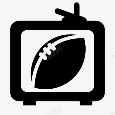 橄榄球比赛电视直播图标图标