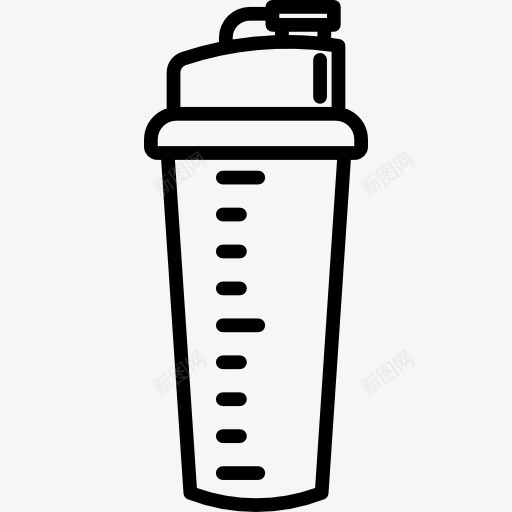 蛋白奶昔图标png_新图网 https://ixintu.com 体操运动员 体育馆 健身 蛋白 食品 饮食