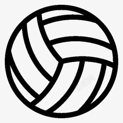 volleyball体育排球图标高清图片