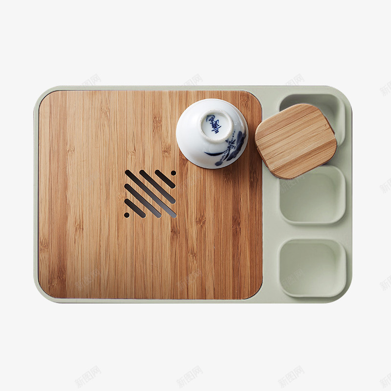 创意餐盒png免抠素材_新图网 https://ixintu.com 创意 木头 餐具 餐盒