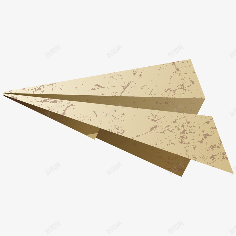 纸飞机折纸png免抠素材_新图网 https://ixintu.com 动物 折纸 飞机