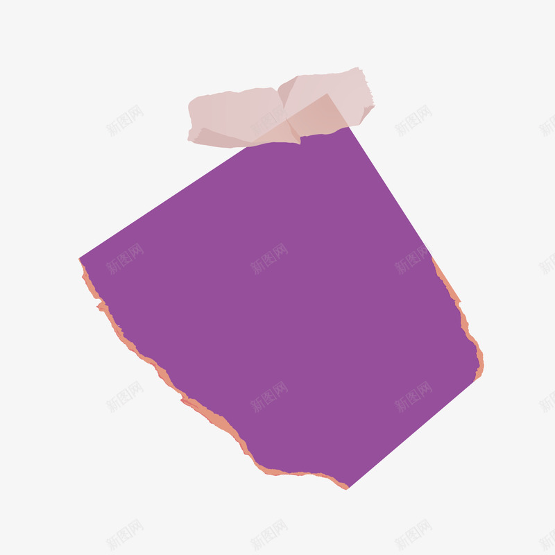 紫色残缺贴纸透明胶带png免抠素材_新图网 https://ixintu.com 残缺 紫色 胶带 胶带贴纸 贴纸 透明