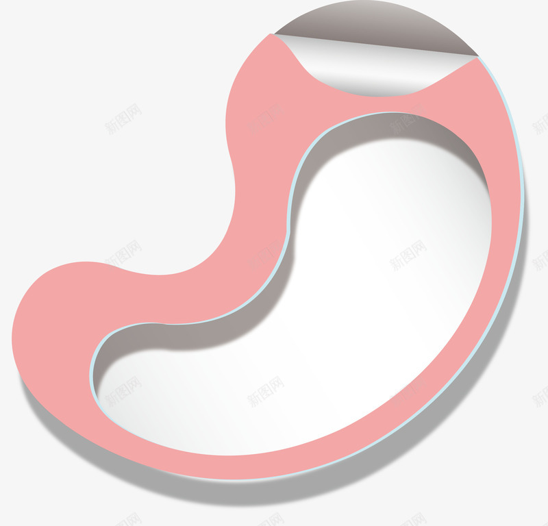 镂空对话框png免抠素材_新图网 https://ixintu.com 人物形状 嫩粉色对话框 矢量源文件 粉笔对话框 豌豆形状