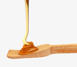 木制蜂蜜勺子素材