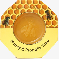 蜂蜜皂蜂胶手工皂高清图片