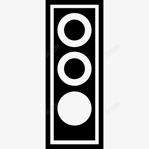 交通灯图标png_新图网 https://ixintu.com 交通 交通灯 基本的应用程序 工具 工具和器具 灯 颜色