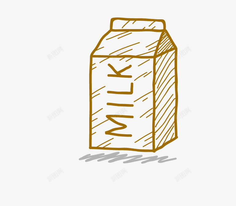 milk矢量图eps免抠素材_新图网 https://ixintu.com milk milk瓶子 线稿milk 矢量图