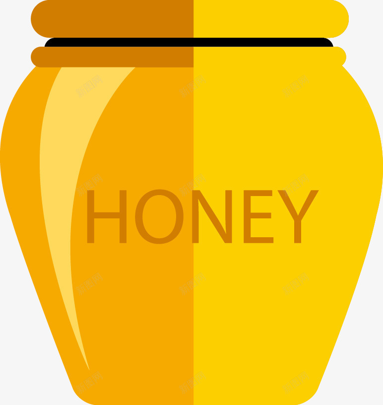 蜂蜜与蜜蜂png免抠素材_新图网 https://ixintu.com AI格式 ai格式 搅拌棒 液态 蜂巢 蜂蜜 蜂蜜与蜜蜂设计矢量素材免费下载 蜜蜂