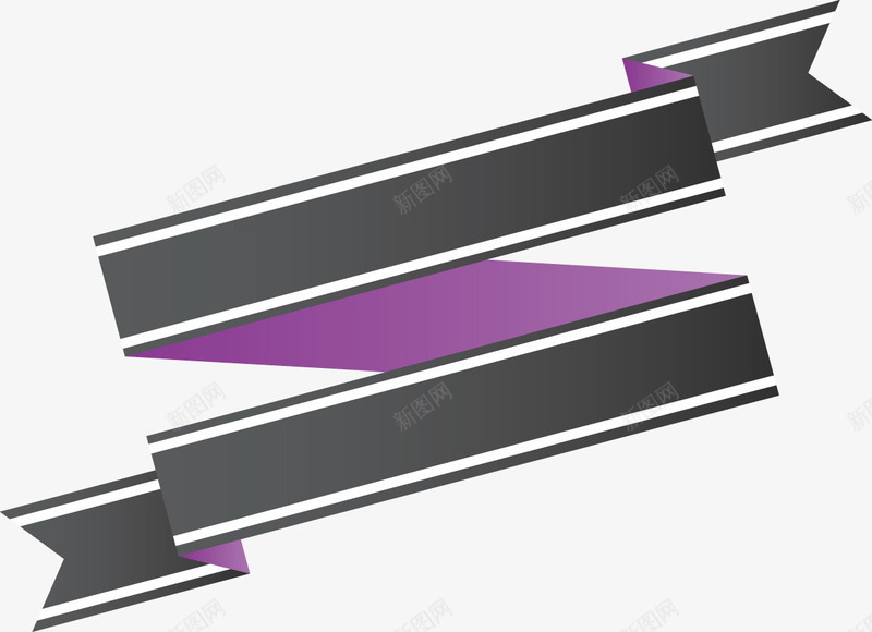 创意商场折叠促销标签图png免抠素材_新图网 https://ixintu.com 促销 假期 商品 折纸 紫色