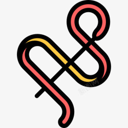 奥运会体操艺术体操图标高清图片