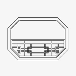 镂空窗素材