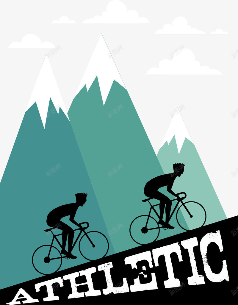 骑行比赛png免抠素材_新图网 https://ixintu.com 大山 比赛 自行车 骑行