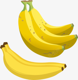 香蕉效果元素素材
