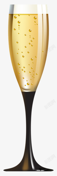 长玻璃杯香槟长酒杯高清图片