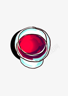 红酒杯矢量图ai免抠素材_新图网 https://ixintu.com 卡通 手绘 简笔画 红酒 矢量图