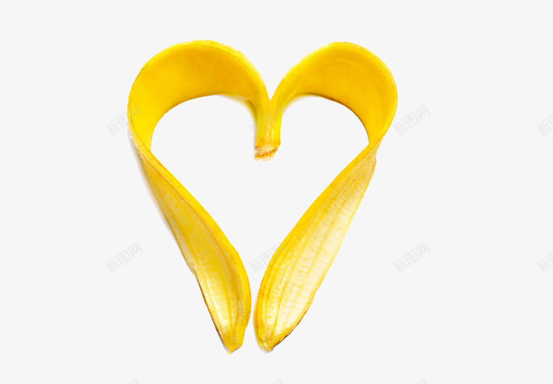 创意香蕉皮png免抠素材_新图网 https://ixintu.com 创意 心形 香蕉皮