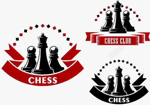 国际象棋标志图标图标