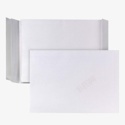 白色纸背景折叠袋用牛皮纸图高清图片