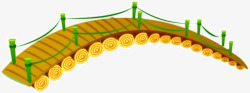木制桥梁素材