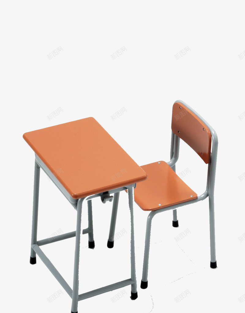 单人简约教室桌椅png免抠素材_新图网 https://ixintu.com 单人 喷漆 器材 教室 教室桌椅 木桌椅 板凳 桌子 桌椅 简约
