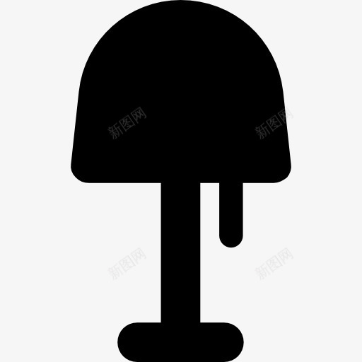 灯的轮廓图标png_新图网 https://ixintu.com 家具 家居用品 家庭用品 技术 照明