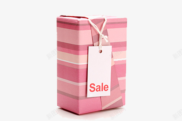 粉色商品盒png免抠素材_新图网 https://ixintu.com 可爱 已售 标签 礼物