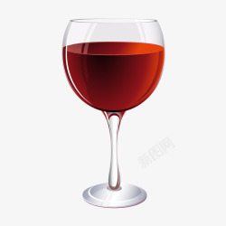绾壊阍荤煶红酒杯矢量图高清图片